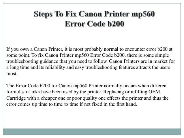 Pixma mp560 setup