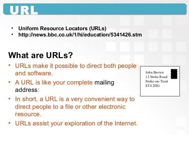 Url and protocol