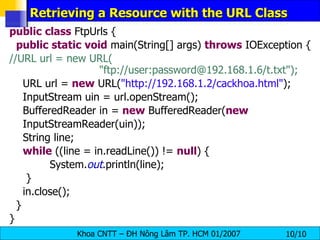 Url Connection | PPT