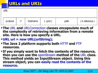 Url Connection | PPT | Internet | Computing