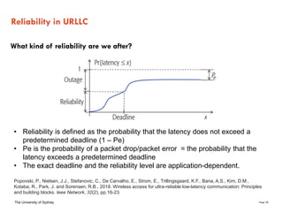 URLLC for 5G and Beyond: Physical, MAC, and Network Solutions | PDF