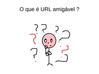 O que é URL amigável ?

 