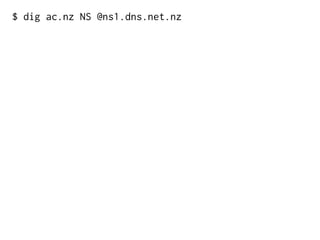 $ dig ac.nz NS @ns1.dns.net.nz
 