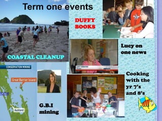 Term one events
                     DUFFY
                     BOOKS


                             Lucy on
             ...