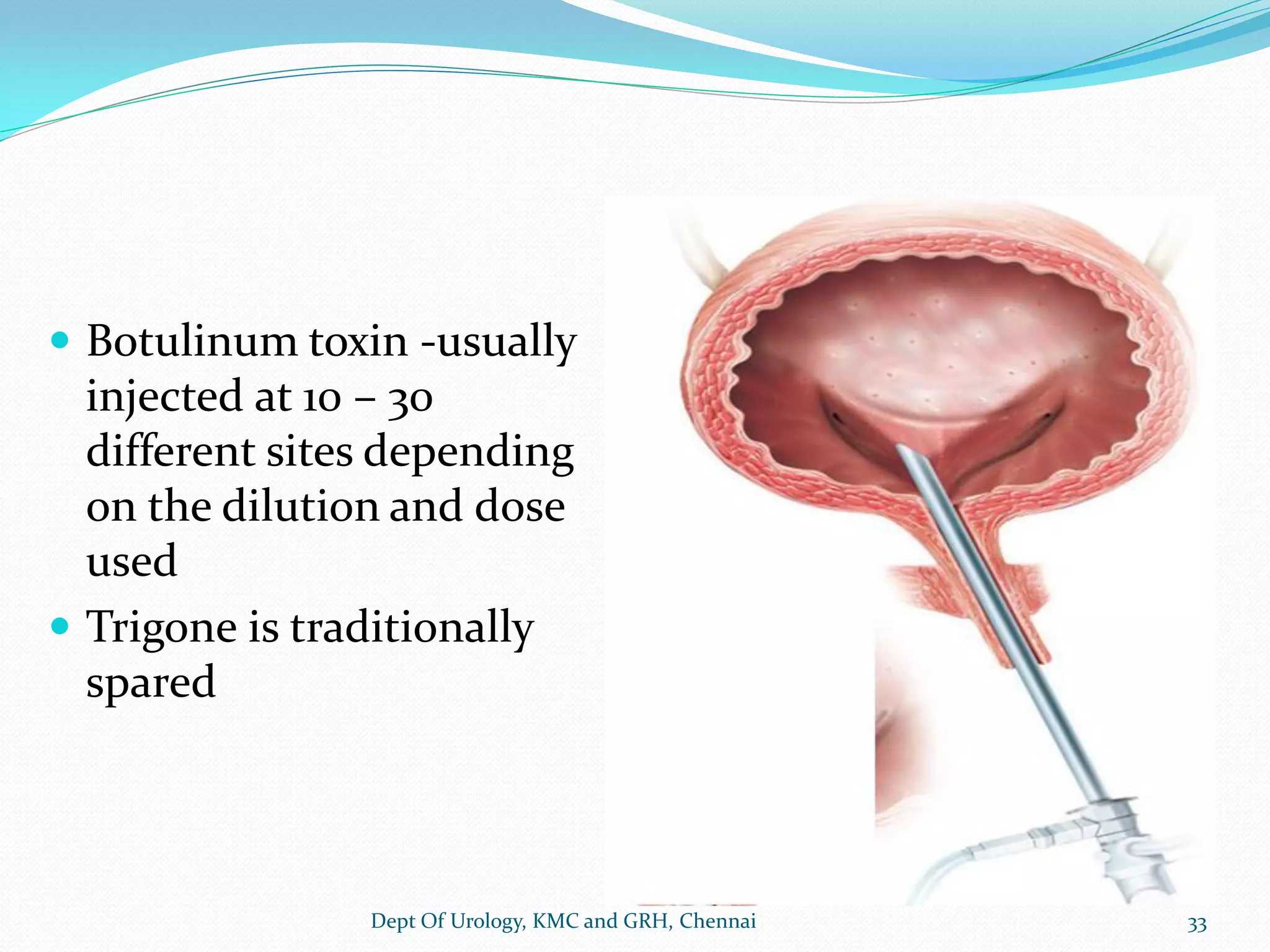 Bladder Botox Instrument Uro gynacology- botox | PDF