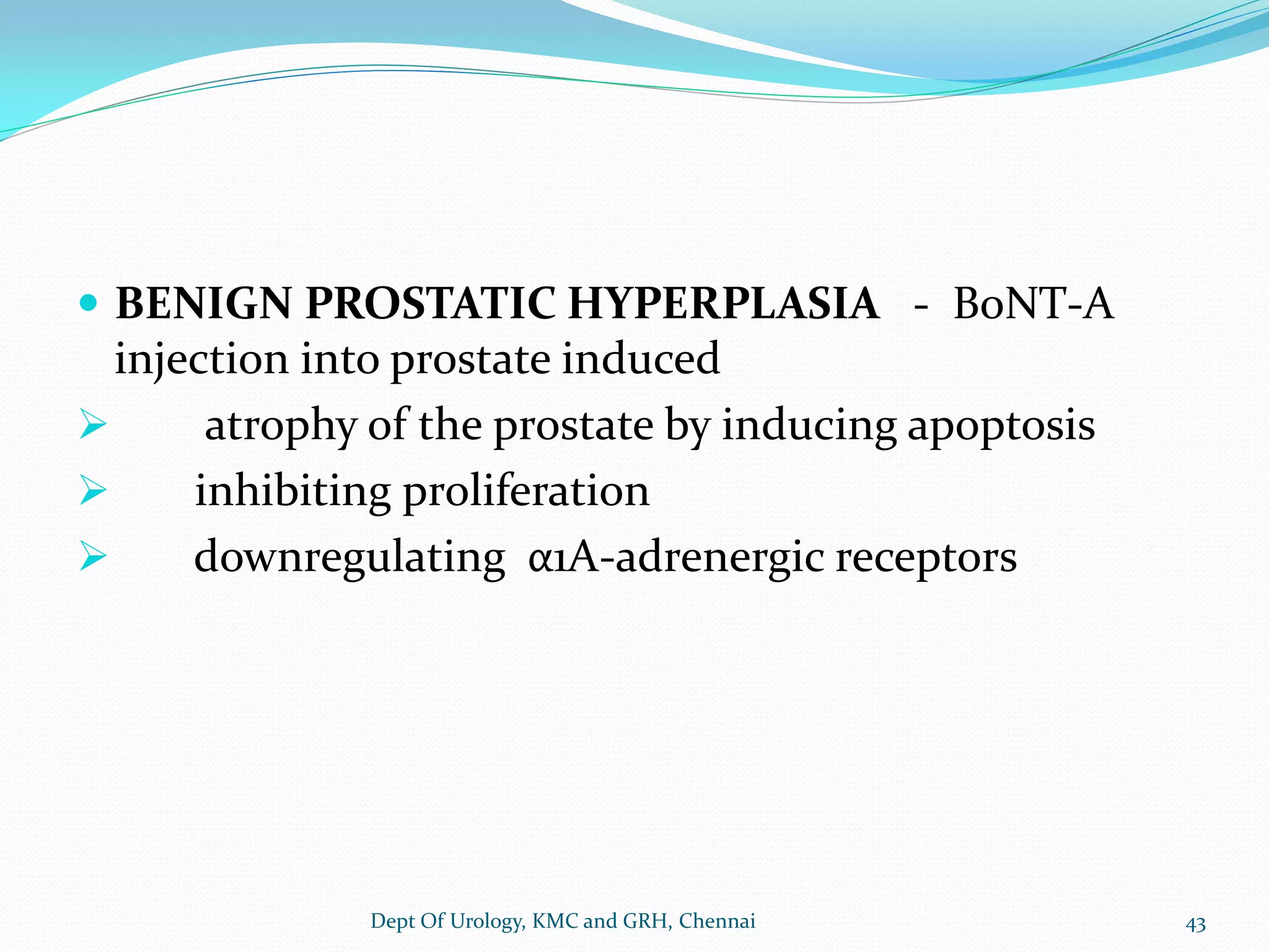 Uro gynacology- botox | PDF