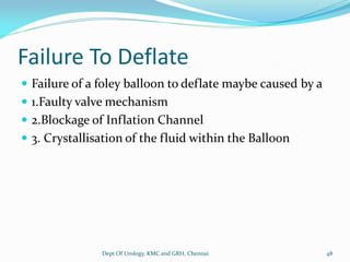 Uro instruments- foley catheter | PDF