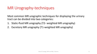 MRI IN UROLOGY | PDF