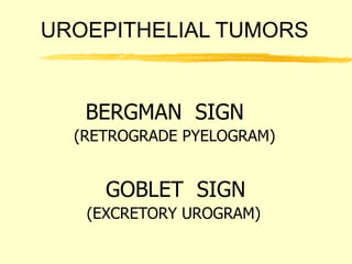 uroepithelial neoplasms.ppt