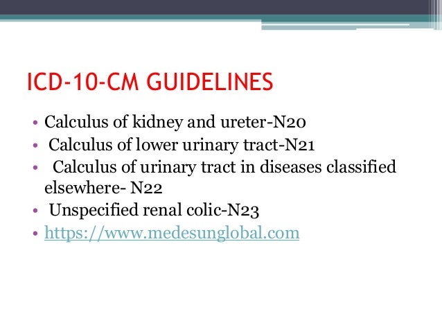 Calculus Of Kidney And Ureter Icd 10 - Kidney Failure Disease