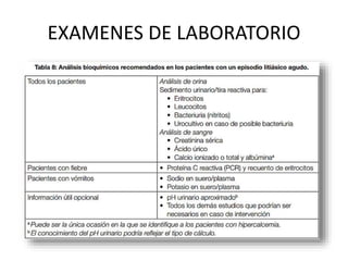 EXAMENES DE LABORATORIO 
 