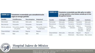 Kasper D. Hauser S, Jameson J, Fauci A, Longo D, Loscalzo J. (2015) HARRISON. Principios de medicina interna.
Ciudad de México. Elsevier. pp: 1678-1681
 