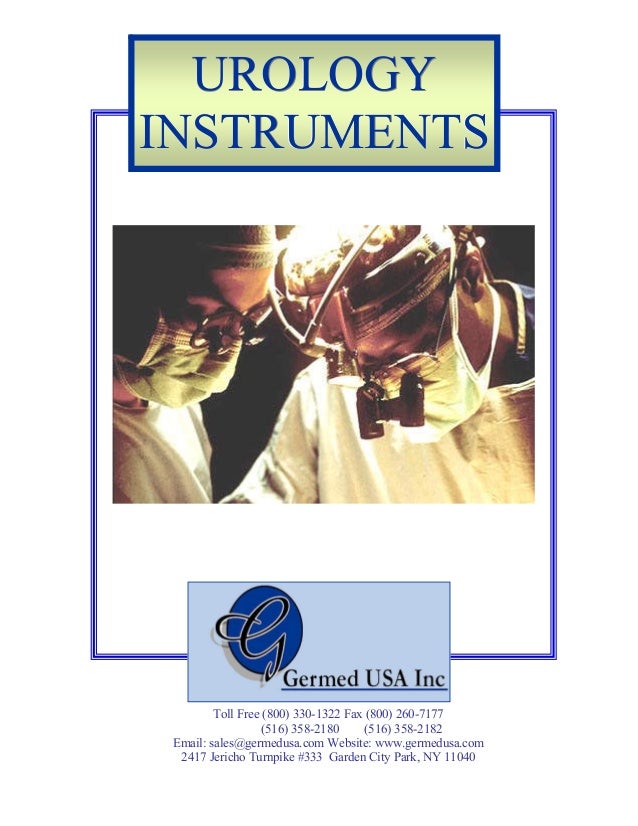 Urology Instruments catalog surgical instruments from