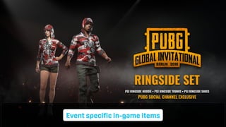TwitchCon 2018 San Jose, California
Event specific in-game items
 