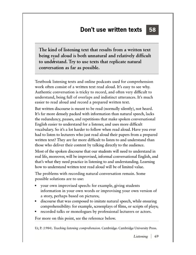 Penny Ur's 100 Teaching Tips (Cambridge Handbooks for Language Teachers)