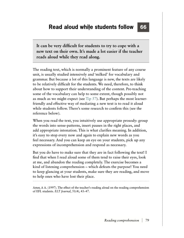 Penny Ur's 100 Teaching Tips (Cambridge Handbooks for Language Teachers)