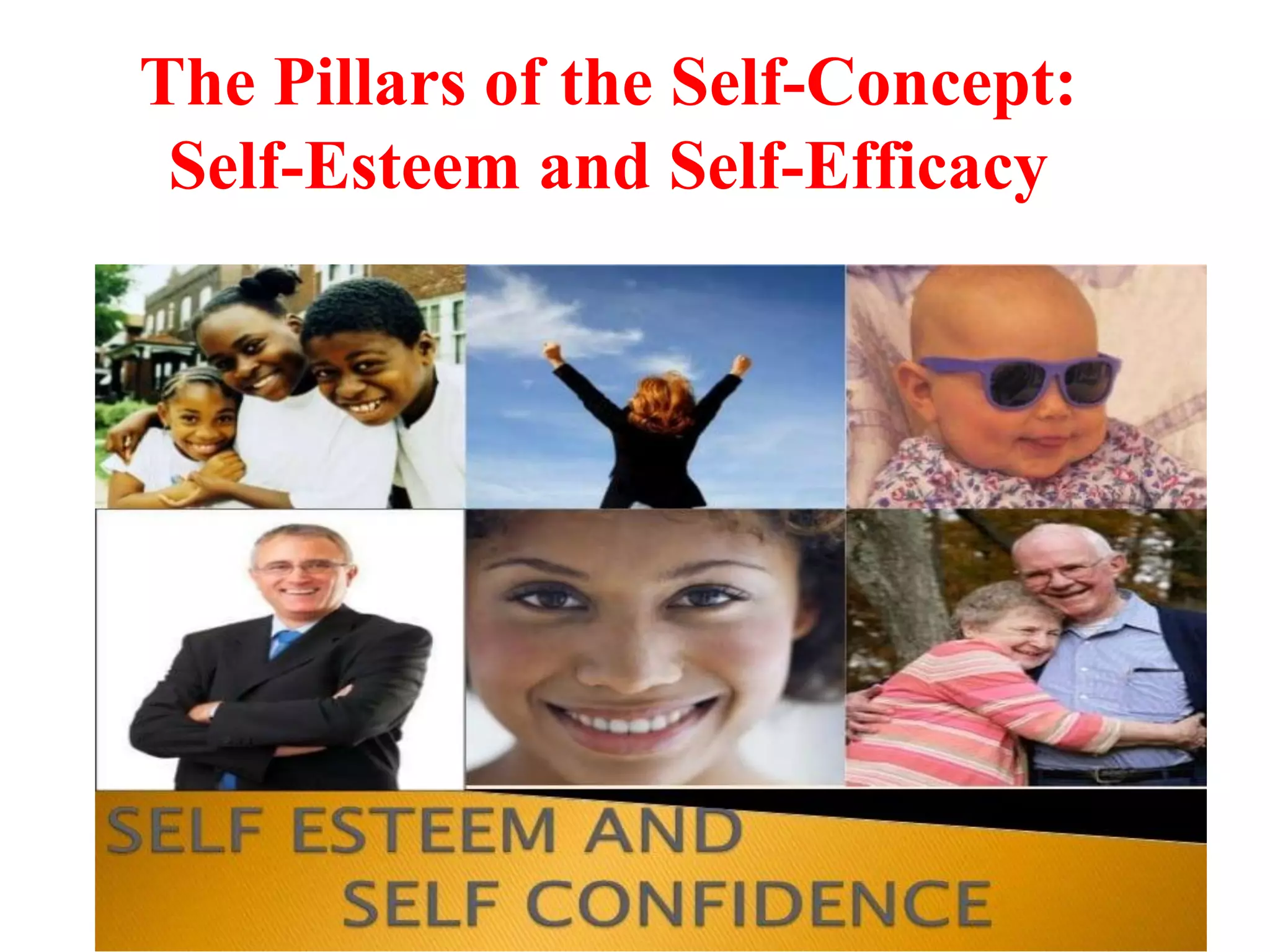 The Pillars of the Self-Concept:
Self-Esteem and Self-Efficacy
 