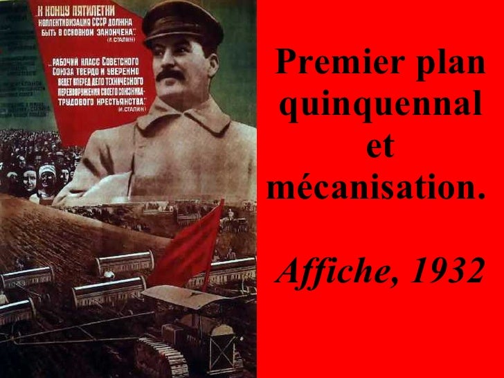Résultat de recherche d'images pour "plan quinquennal staline"