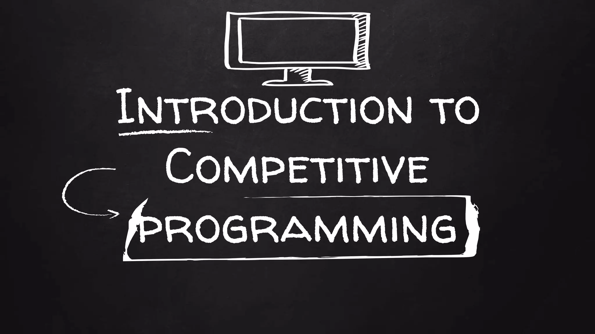 Introduction to Competitive programming | PPT