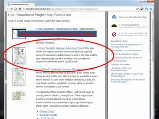 Highest Available Speed Summary Map: 