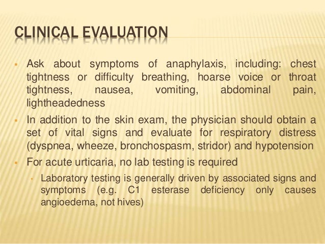 Urticaria