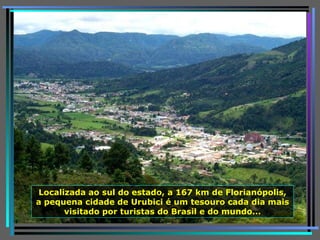Localizada ao sul do estado, a 167 km de Florianópolis, a pequena cidade de Urubici é um tesouro cada dia mais visitado por turistas do Brasil e do mundo... 