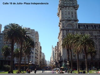 Calle 18 de Julio- Plaza Independencia 