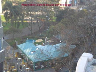 Plaza Fabini- Calle18 de julio con Rio Negro 