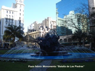 Plaza fabini- Monumento “Batalla de Las Piedras”  