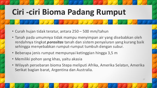 Bioma Gurun Padang Rumput Dan Sabana Geografi