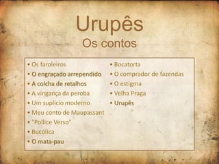 Urupês Os contos 