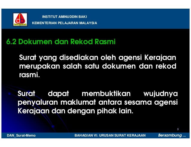 Urusan surat kerajaan