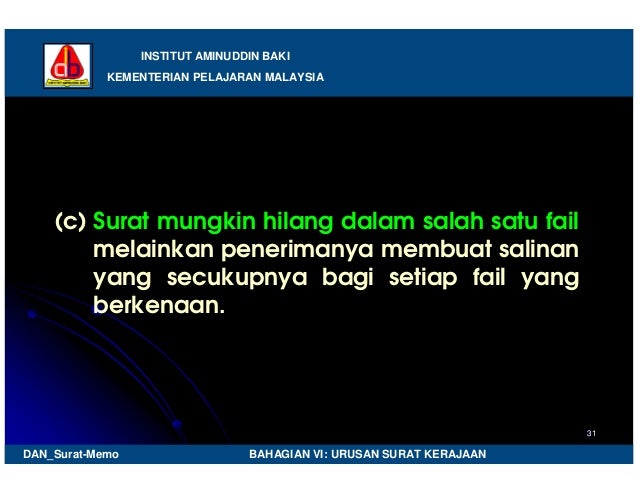 Urusan surat kerajaan