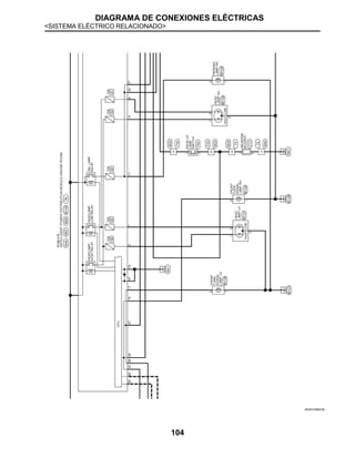 DIAGRAMA DE CONEXIONES ELÉCTRICAS
<SISTEMA ELÉCTRICO RELACIONADO>
104
JRLWC4682GB
 
