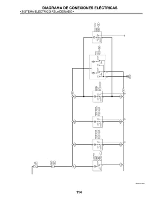 DIAGRAMA DE CONEXIONES ELÉCTRICAS
<SISTEMA ELÉCTRICO RELACIONADO>
114
JRLWC4713GB
 