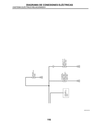 DIAGRAMA DE CONEXIONES ELÉCTRICAS
<SISTEMA ELÉCTRICO RELACIONADO>
116
JRLWC2451GB
 