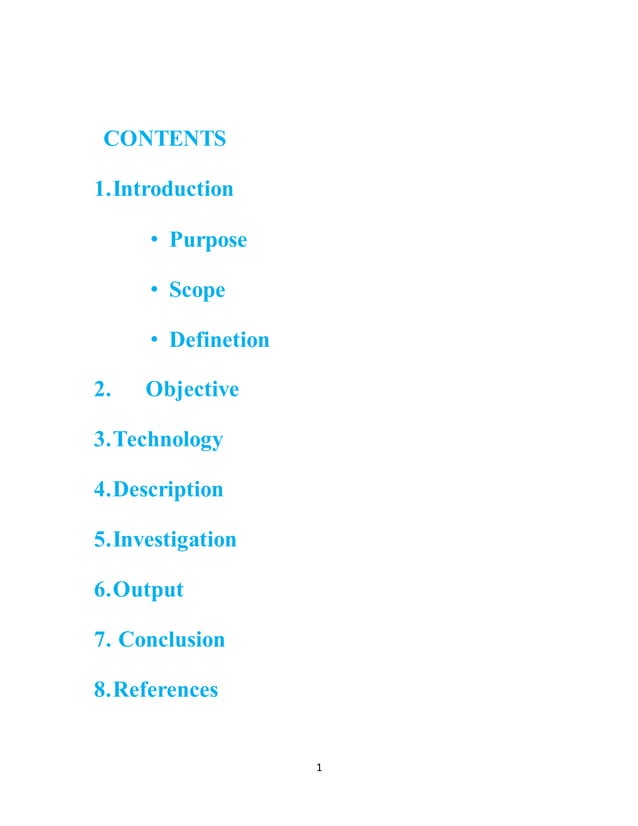 College Web Site HTML PROJECT | DOCX