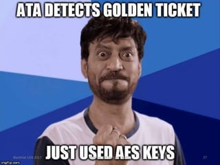 BlackHat USA 2017 27Evading ATA by Nikhil Mittal
 