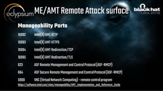 Remotely Attacking System Firmware | PDF