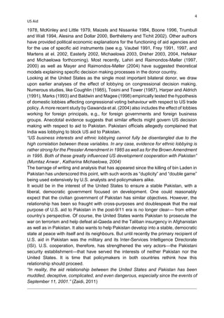 US-AID from birth to its current state in Pakistan | PDF