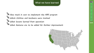 Advanced Metering Infrastructure (AMI) projects of California-USA | PDF