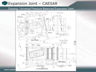 Expansion Joint – CAESAR  Drawing: Universal Pressure Balanced Expansion Joint 