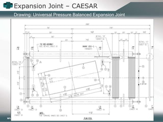 Expansion Joint – CAESAR  Drawing: Universal Pressure Balanced Expansion Joint 