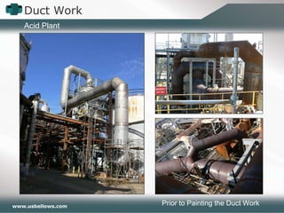 Duct Work Prior to Painting the Duct Work Acid Plant 