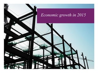 Economic growth in 2015
 