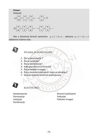 Us diskretna matematika sa zbirkom zadataka | PDF