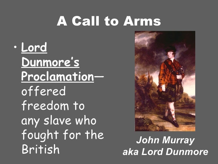 Dissertation lord dunmore