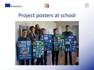 Project posters at school
 