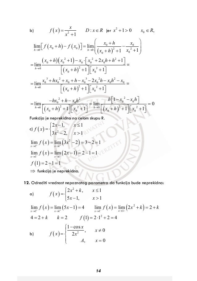 Us Kvantitativne Metode Zbirka Zadataka