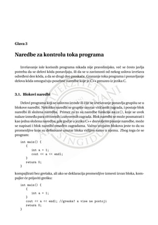 Us objektno orijentisano programiranje - c++ | PDF